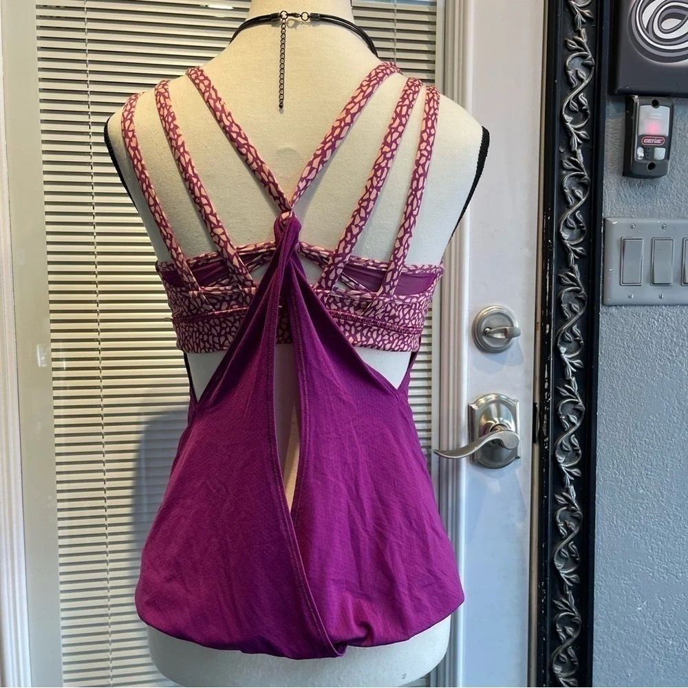 Lululemon Nouveau Limits Tank Top with build in bra size 4 - Picture 3 of 8